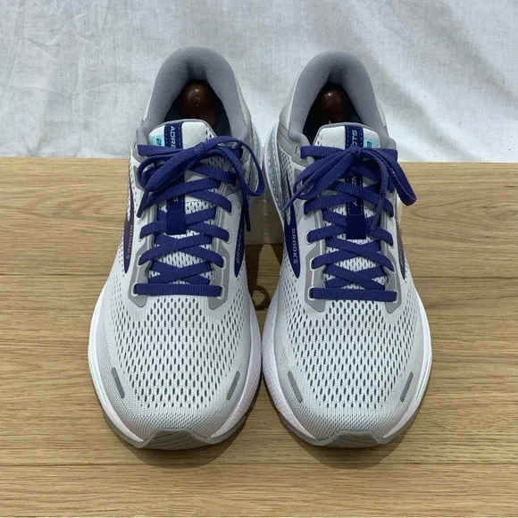 Brooks Adrenaline GTS 22 Gray Running Shoes Women’s Size 10 B - Picture 3 of 9